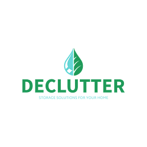 Declutter logo with clear background
